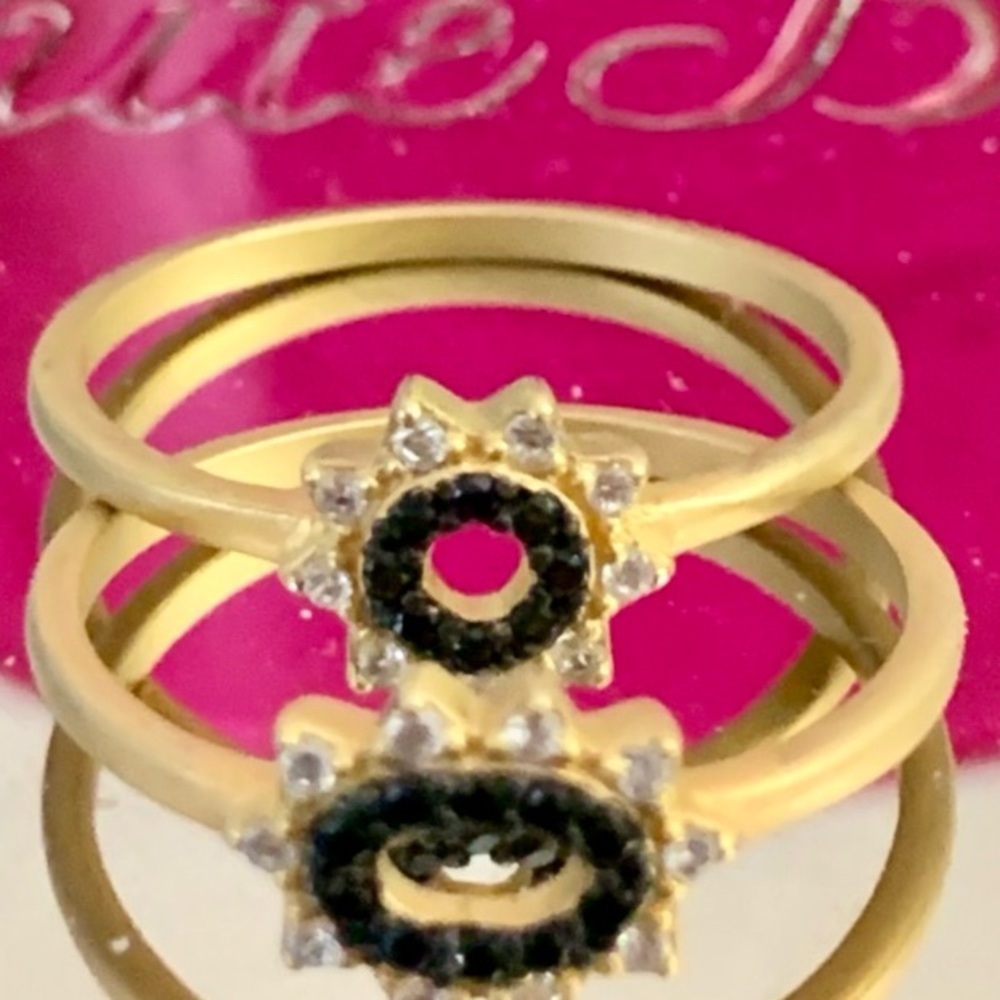 Freida Rothman Signature Marquise Station 2-Stack Ring - Picture 9 of 10